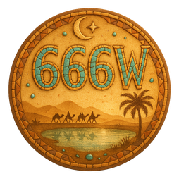 666W logo